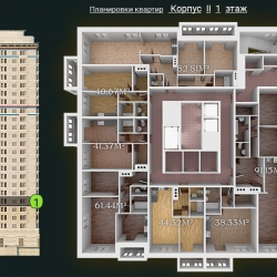31 КВАРТАЛ КОРПУС 2_1 этаж
