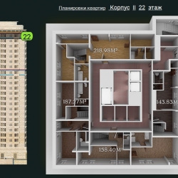 31 КВАРТАЛ КОРПУС 2_22 этаж