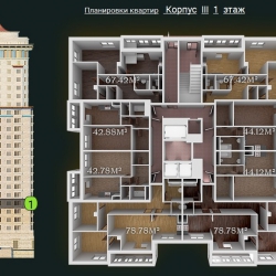 31 КВАРТАЛ КОРПУС 3_1 этаж