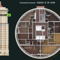 31 КВАРТАЛ КОРПУС 3_20 этаж