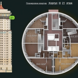 31 КВАРТАЛ КОРПУС 3_21 этаж
